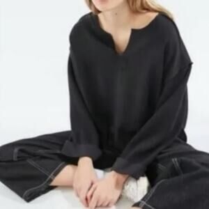 Urban Outfitters Ajax Inside Out Notch Sweater